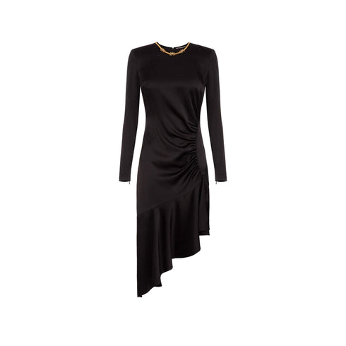 Abito Donna con collana Nero Elisabetta Franchi- Francavilla Moda